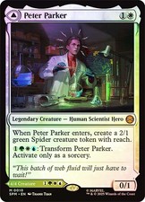 Peter Parker [Foil] #10 Prices | Magic Marvel Spider-Man | Magic Cards