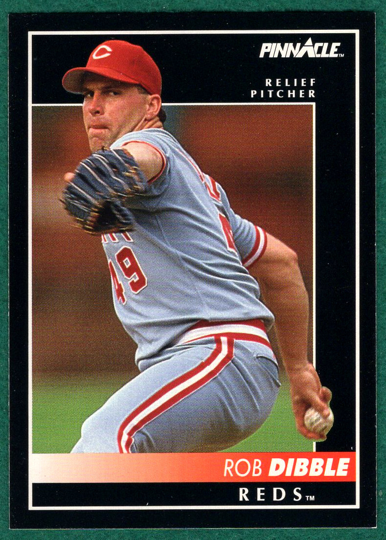Rob Dibble - 1992 Pinnacle #180 - Cincinnati Reds Baseball Card