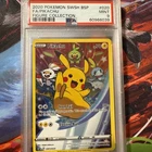 2020 Pokémon SWSH020 BSP Pikachu Holo PSA 9 MINT Black Star Promo