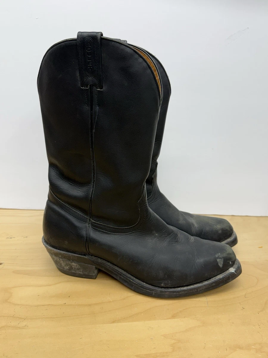 Boulet Black Leather Boots for Men for Sale | Shop New  display picture 2