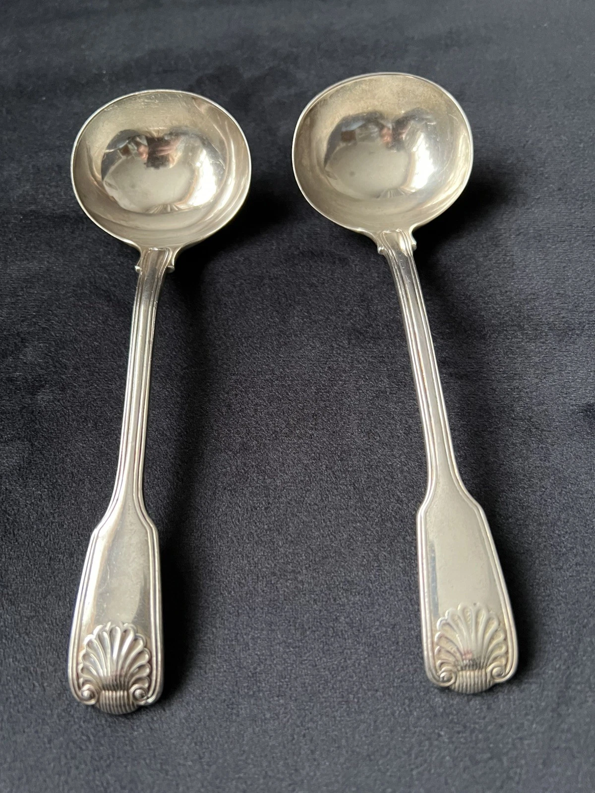George Adams Solid Silver Hallmarked Sauce Ladles London 1853 167g Antique
Opens in a new window or 