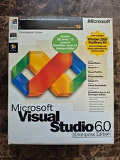 Microsoft Visual Studio 6.0 Enterprise 628-00403 RETAIL BOX