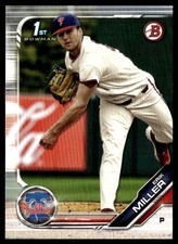 2019 Bowman Draft Erik Miller Philadelphia Phillies #BD-191