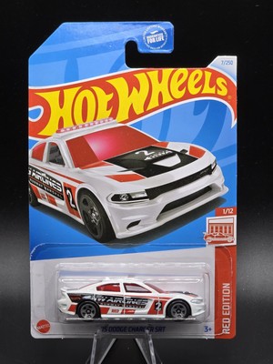 Hot Wheels Red Edition 1/12 '15 Dodge Charger SRT 7/250 Target Exclusive White