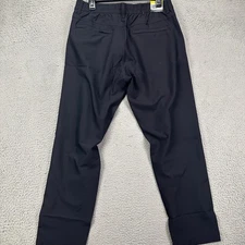 Marc New York Commuter Pants Mens 32X30 Black Performance Flex Elastic Waist NEW