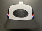 NHRA DRAG RACING OVAL LOGO LEATHER PATCH TRUCKER SUMMER CAP HAT