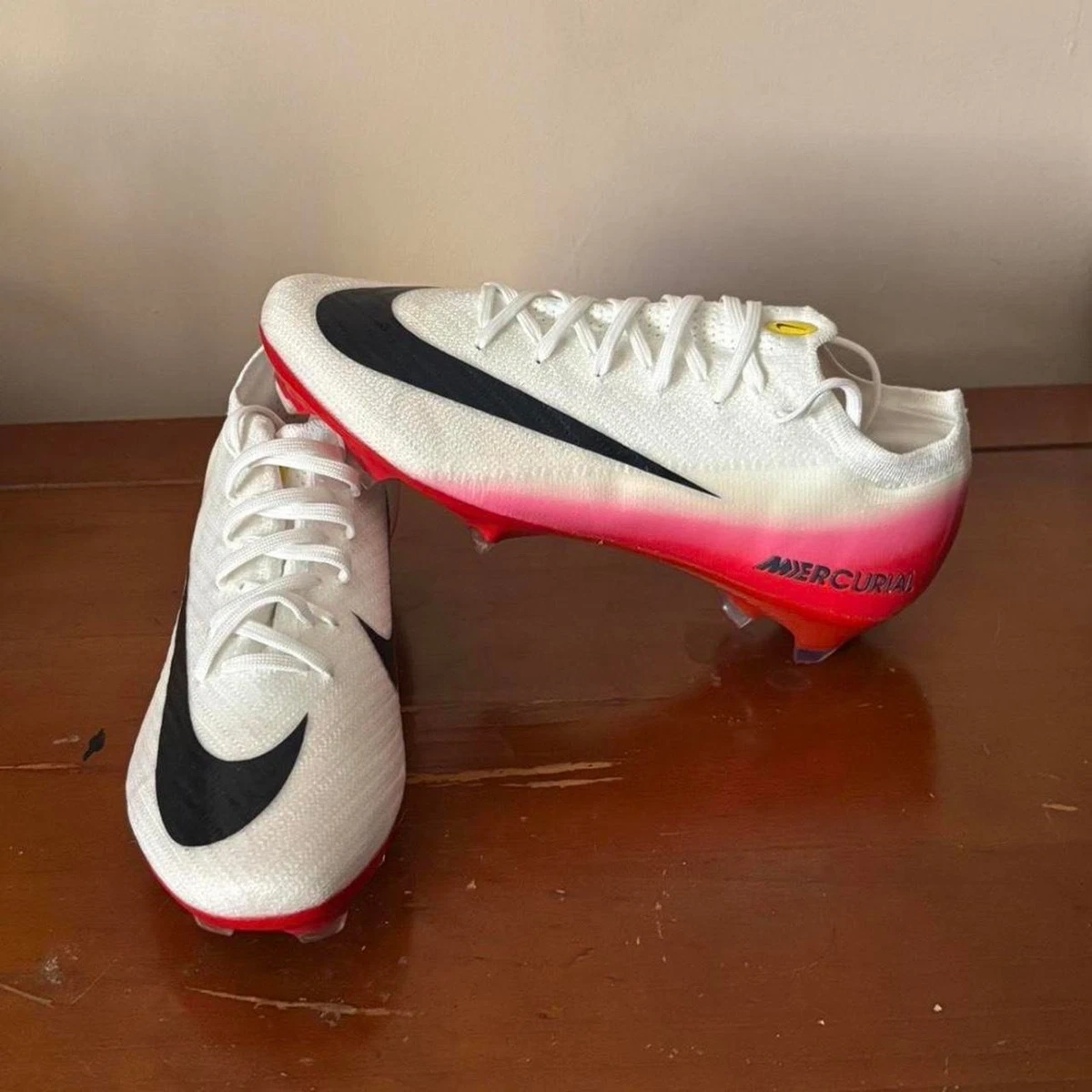 【未使用品】NIKE　MERCURIAL VAPOR 13 ELITE FG Nike Mercurial Vapor 13 Elite FG White Crimson - огромный выбор по