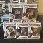 Funko Pop! Naruto Kabuto, Gaara, Jiraiya, Kiba, Killer Bee Exclusive