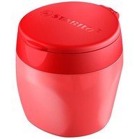 Stabilo Woody 3 In 1 Extradicke Stifte Rot Mit Robustem Dosenspitzer