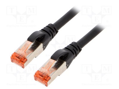 LSZH Line 6 S/FTP Patch cord RJ45-Stecker,beiderseitig Cu
