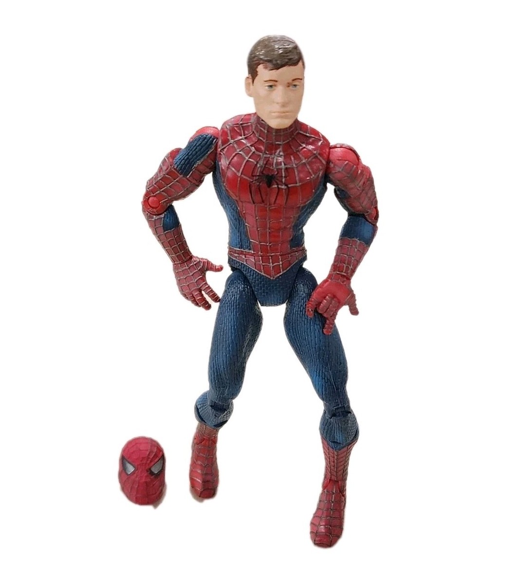 Marvel Spider-Man Wrestler 6” Figure Tobey Maguire 2002 Toybiz W