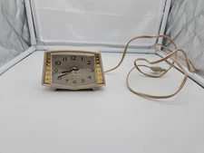 Vintage GE General Electric Model 7281 Electric Alarm Clock Mid-Century Works