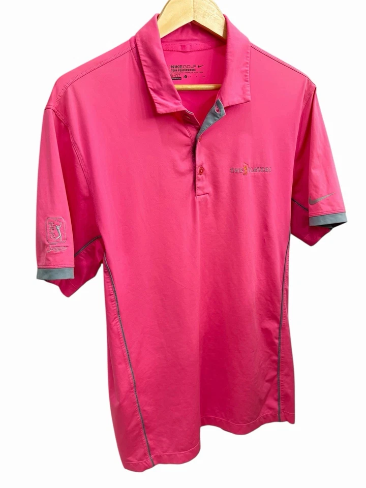 Polo de colección Nike Golf The Players Championship para hombre pequeño raro de colección Swoosh 18 Foto 3 de 4