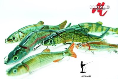 MATZUO Doragon Minnow Köder - verschiedene Farben & Größen RATTLIN 1. Klasse Posten   