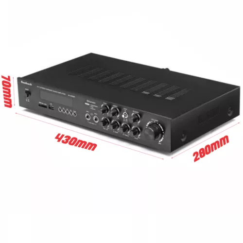 HiFi Verstärker 5 Kanal Digital FM USB Stereo Amplifier Bluetooth Vollverstärker - Bild 9 von 14