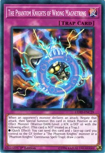 The Phantom Knights of Wrong Magnetring - LEHD-ENC29 - Common - 1st Edition x3 -