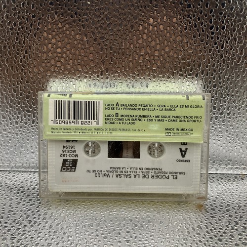El Poder De La Salsa Varios Artistas Cassette Vol 11 - Picture 2 of 4