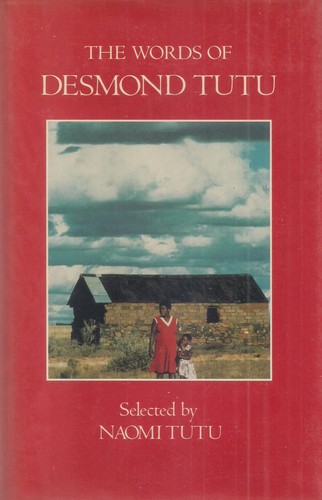 Archbishop DESMOND TUTU "The Words of Desmond Tutu" (1989) SIGNED Review Copy