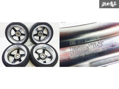JDM WORK EMOTION T5R 2P 19inch 114.3x5 Set4 Wheels japan Racing | eBay
