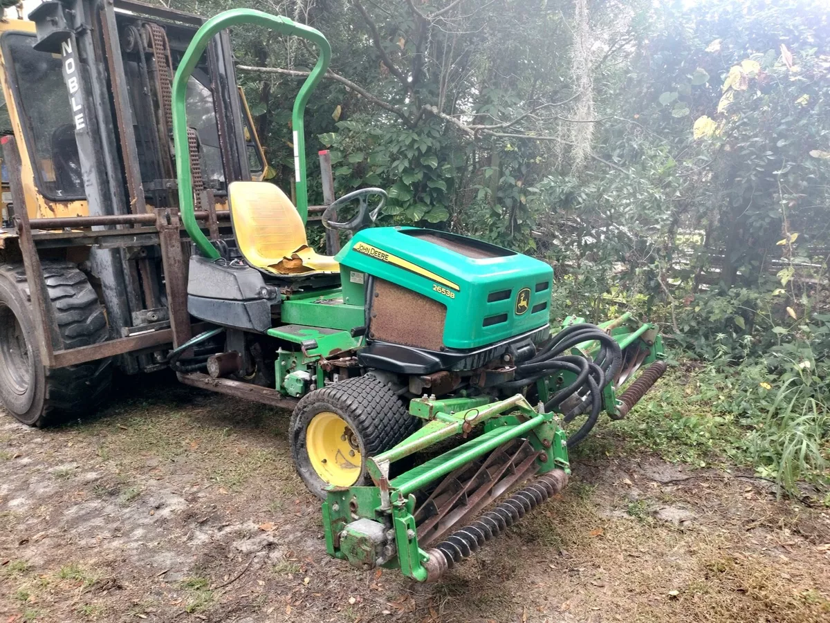 Diesel John Deere 2653B 2653 Precision Reel Lawn Mower