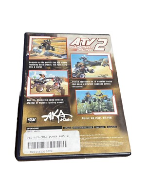 ATV: Quad Power Racing 2 (PlayStation 2, PS2) - DISC ONLY