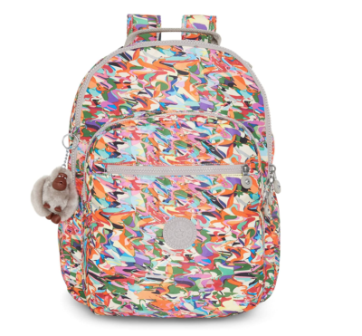 NWT Kipling Seoul Wavepool Splash Laptop School Backpack  display picture 1