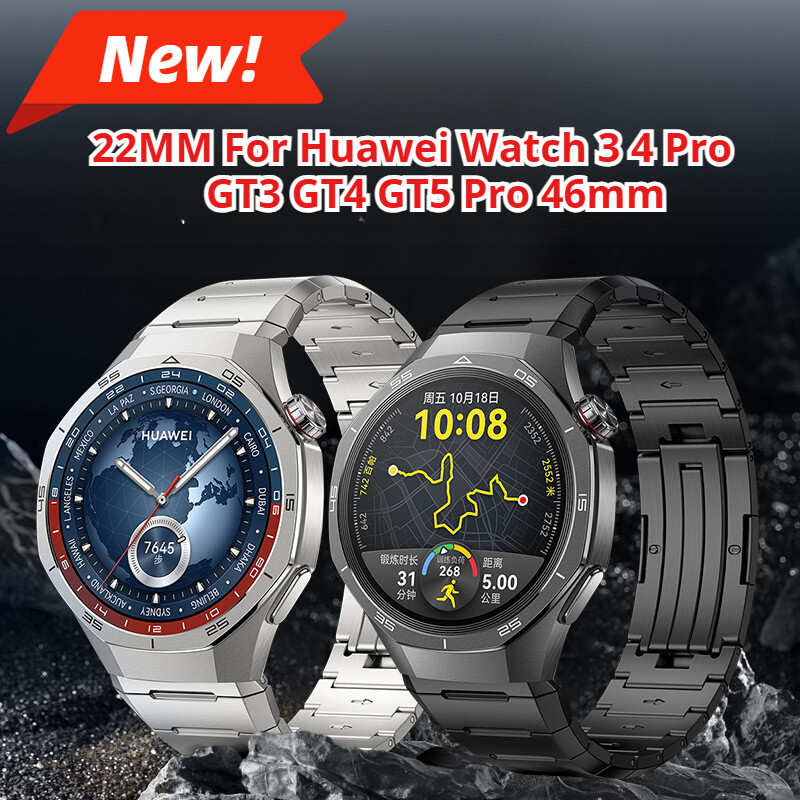 Stainless Steel Strap For Huawei Watch 3 4 Pro GT3 GT4 GT5 Pro