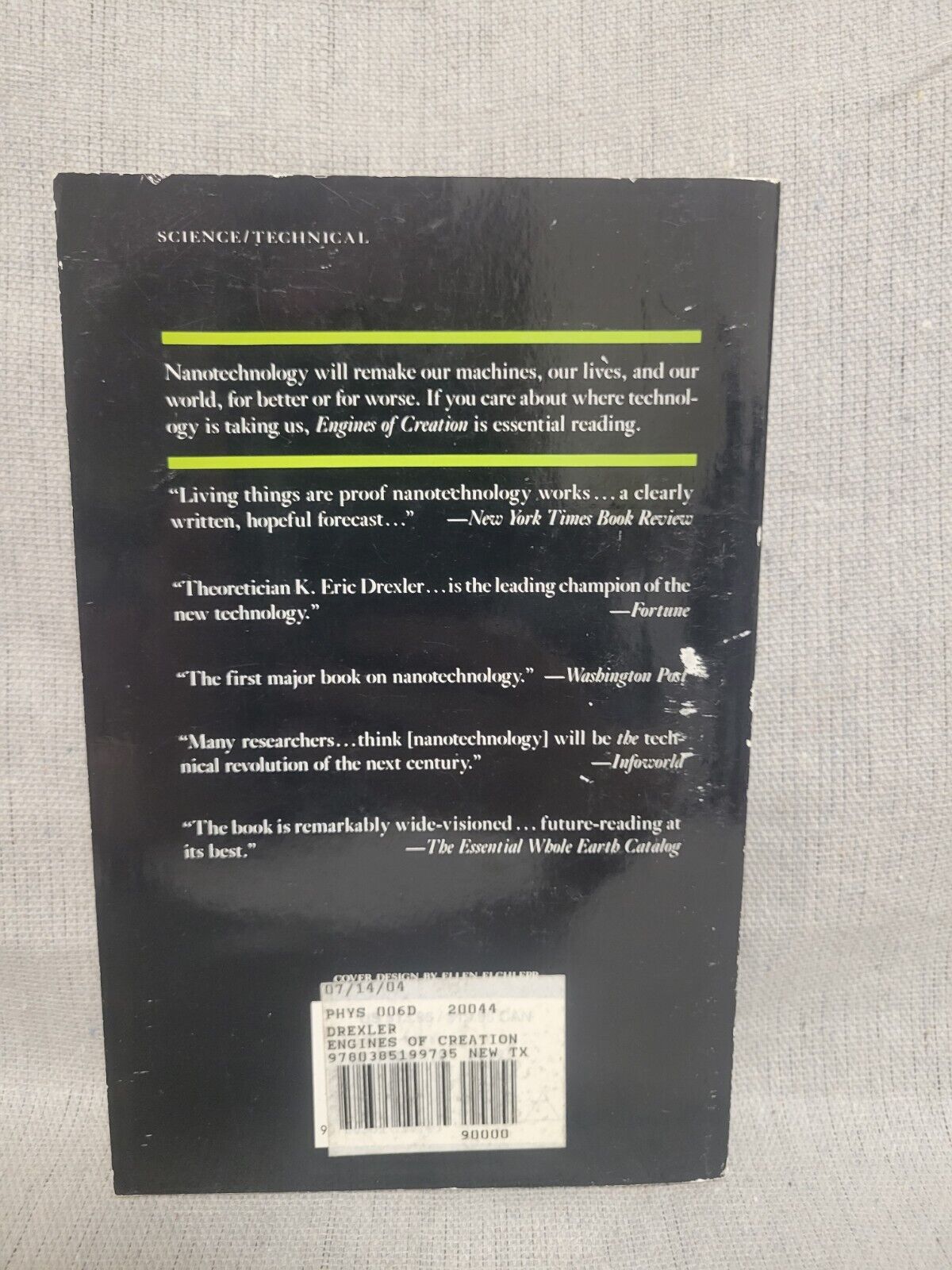 Engines of Creation by K. Eric Drexler - Paperback - from World of Books  Ltd (SKU: GOR001936163)