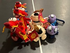 Disney Store Mushu Mulan Plush Authentic Movie Toy Stuffed Animal