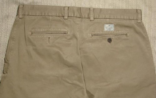 Pantalones chinos vintage Southern Tide para hombre 36x30 caqui oscuro - Imagen 4 de 6