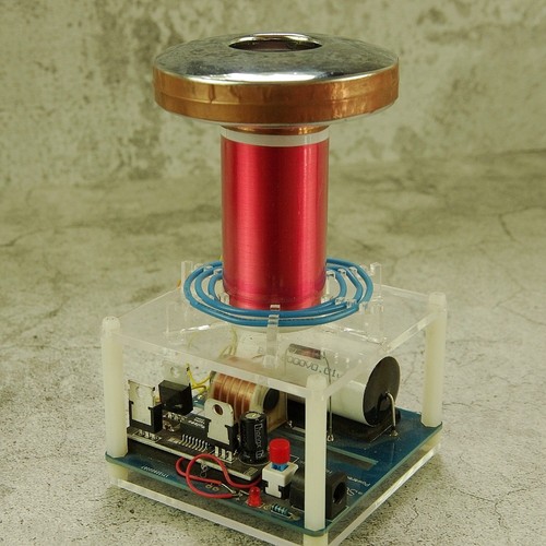 Tesla-Spulen-Hochspannungsgenerator – Hochleistungs-Spule Für Experimente & DIY-Projekte
