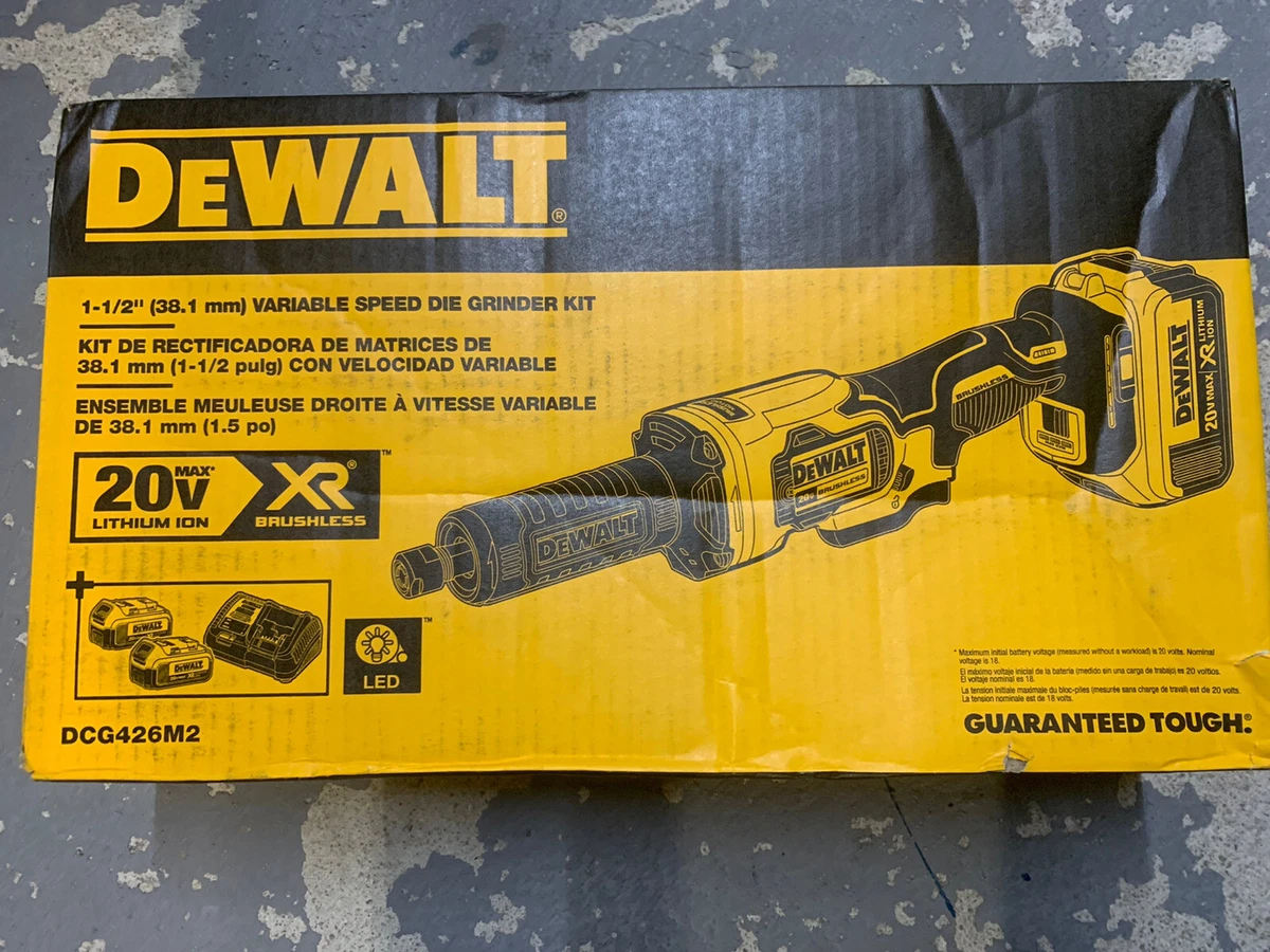 DEWALT 20V MAX Die Grinder Kit Variable Speed 1 1 2 Inch