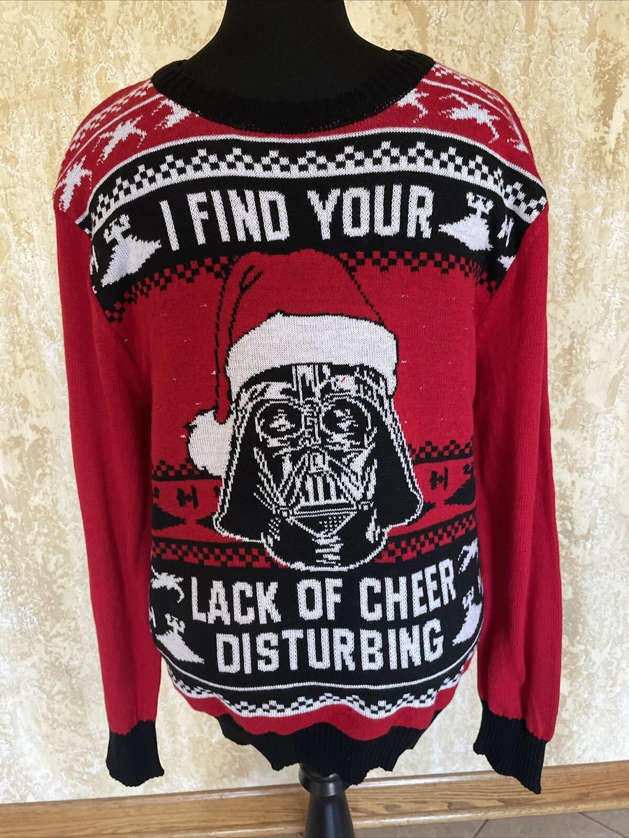 Star wars darth store vader christmas sweater