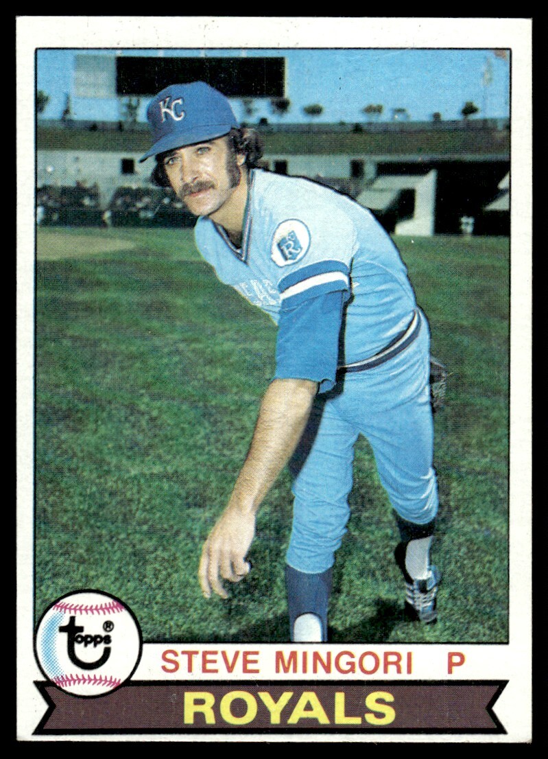 1979 Topps Steve Mingori Kansas City Royals #72
