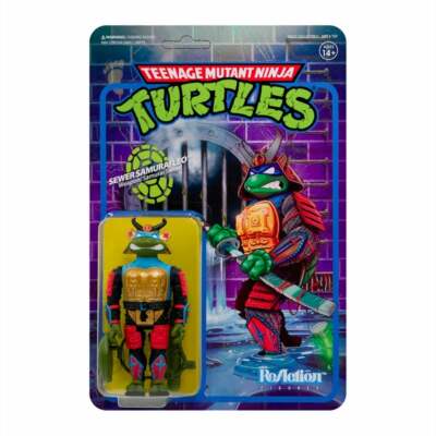 Teenage Mutant Ninja Turtles Sewer Samurai Leo  3.75'' ReAction Figure Super7