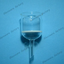 350mL Funnel,buchner funnel,lab glassware,Porosity: M,lab glass funnel