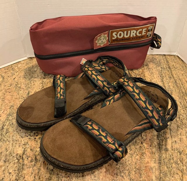 NEW Source Vagabond Systems Cork Sole Gladiator Sandals Men's Size 11 | eBay