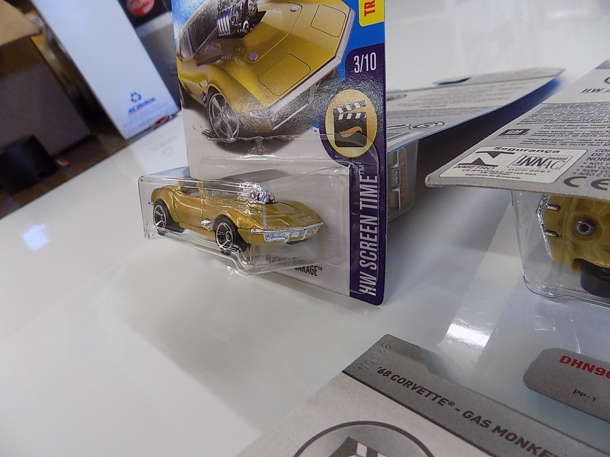 Hot Wheels Gas Monkey Garage 68 Corvette Screen Time Series GMG