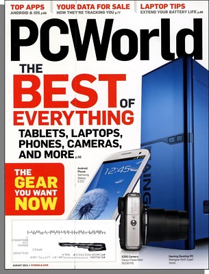 PC World - 2012, August - The Best Tablets, Laptops, Phones, Cameras, etc.