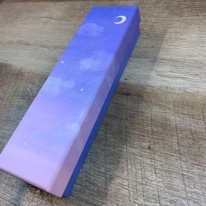 Sky Scenery Glass Pen Shooting Star Purple eBay