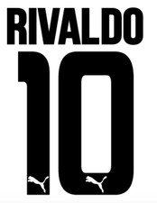 Olympiakos Rivaldo Nameset Shirt Soccer Number Letter Heat Football Maglia