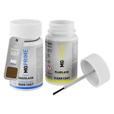 Autolack Lackstift Set für Vauxhall GD7 Amaretto Pearl Metallic Basis Klarlack