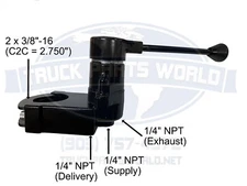 TC-2 TRAILER BRAKE AIR CONTROL VALVE 276270 KN20561 Replacement FortPro F224718