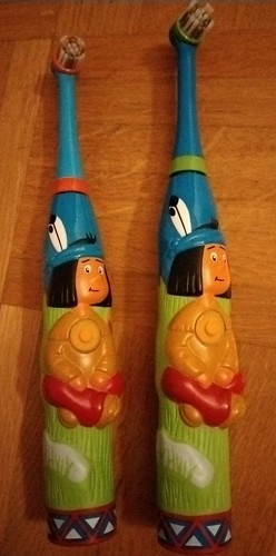 Elektrische Zahnbürste für Kinder, 2 Stück, Ohne Bürsten, Jakari Edition