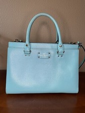 Kate Spade Wellesley Turquoise Durham Leather Bag
