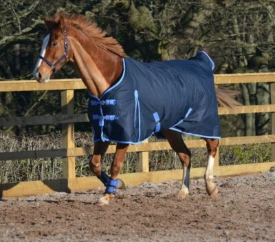 MARINE 100g leichte 600d wasserdichte atmungsaktive Pferde Pony Weidedecke Ripstop