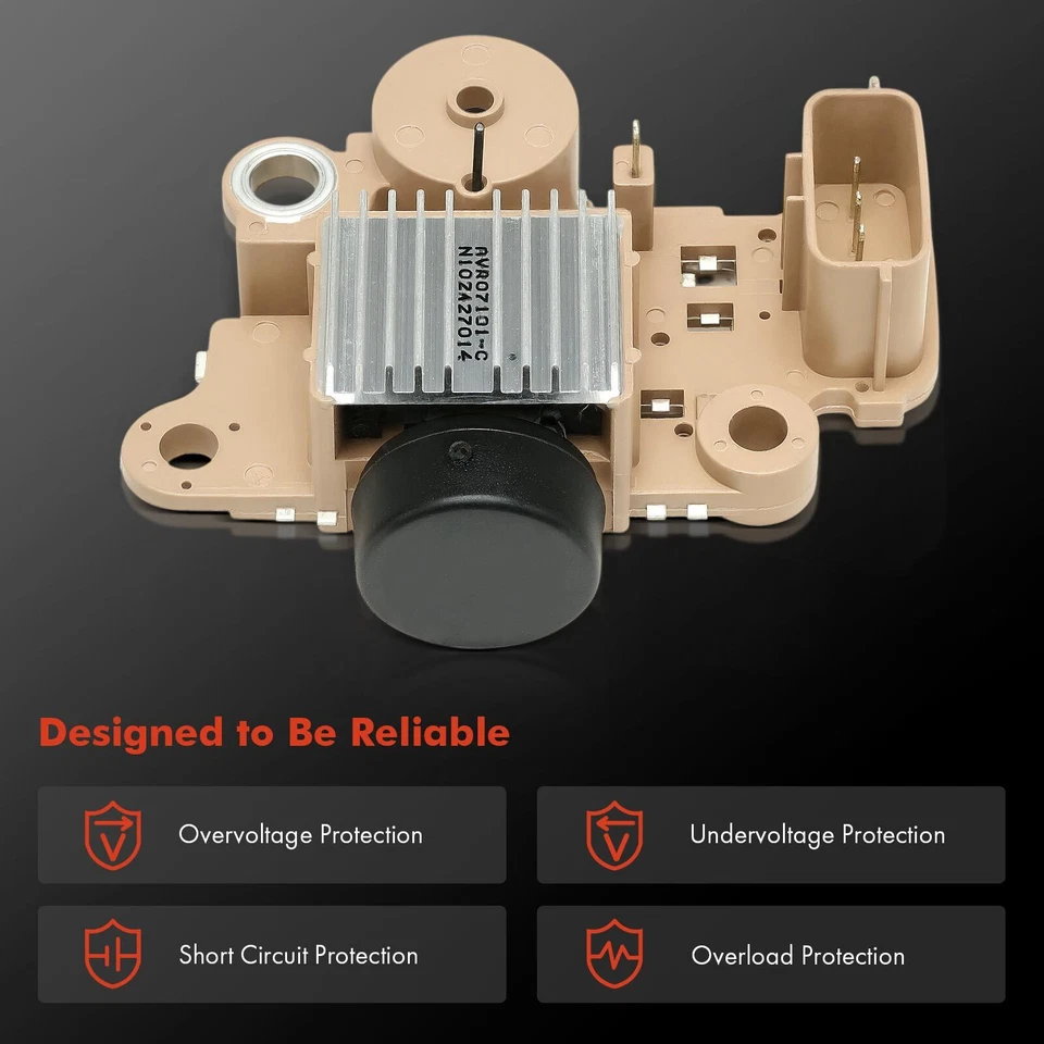 Alternator Voltage Regulator for Hyundai Santa Fe 2001-2002 Sonata Kia Magentis - Image 4 of 4