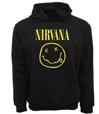 NIRVANA PULLOVER HOODIE BLACK