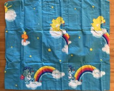 Care Bears Standard Pillow Case Sham Vintage Rainbow Trail