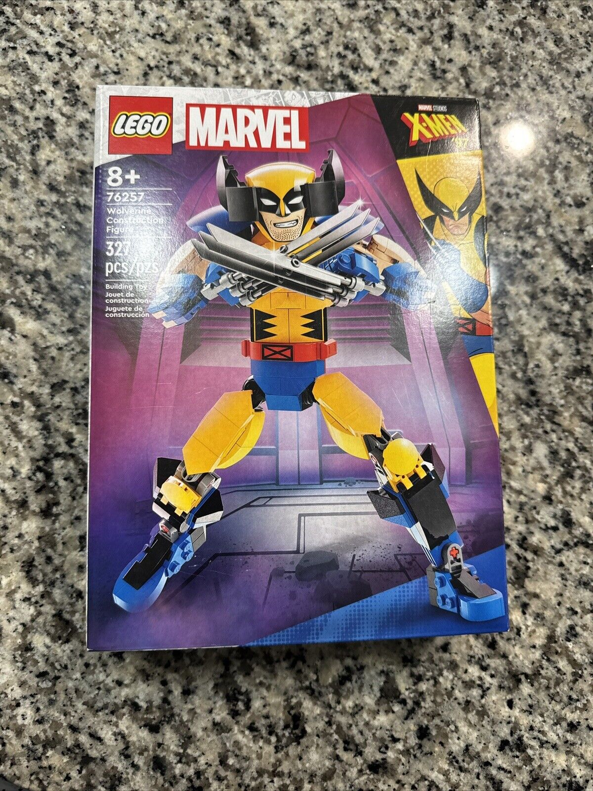 LEGO Marvel Wolverine Construction Figure X-Men 97' 76257 327 Pcs. New